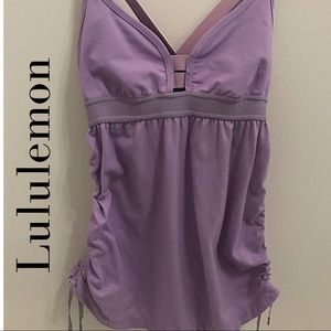Lululemon purple tank top